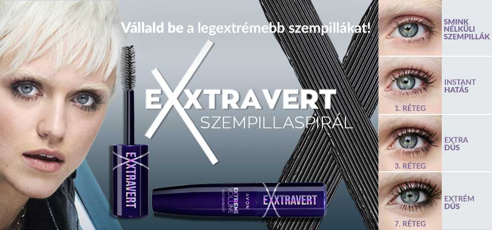 Avon Exxtravert Extreme Volume szempillaspirl