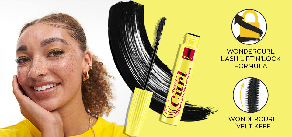 Avon WonderCurl dúsító és göndörítő szempillaspirál